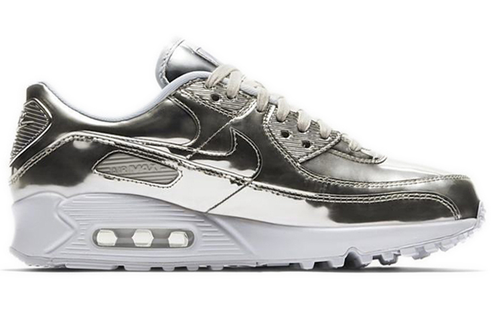 Кроссовки Nike Air Max 90 Sp "Metallic Chrome" (Женская размерная сетка)