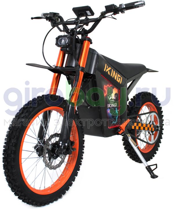 Электромотоцикл IKINGI WISH 01 1500W (52V/30Ah) - Оранжевый фото №1
