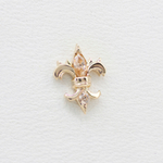 Fleur-de-Auris tops with colored gems