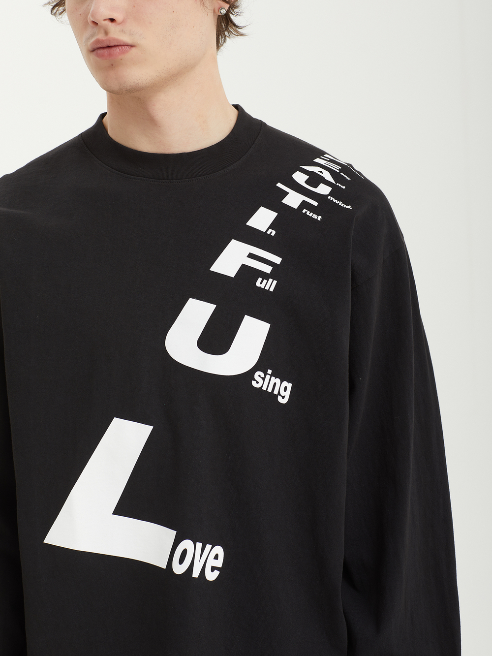 Мужской Лонгслив Poem