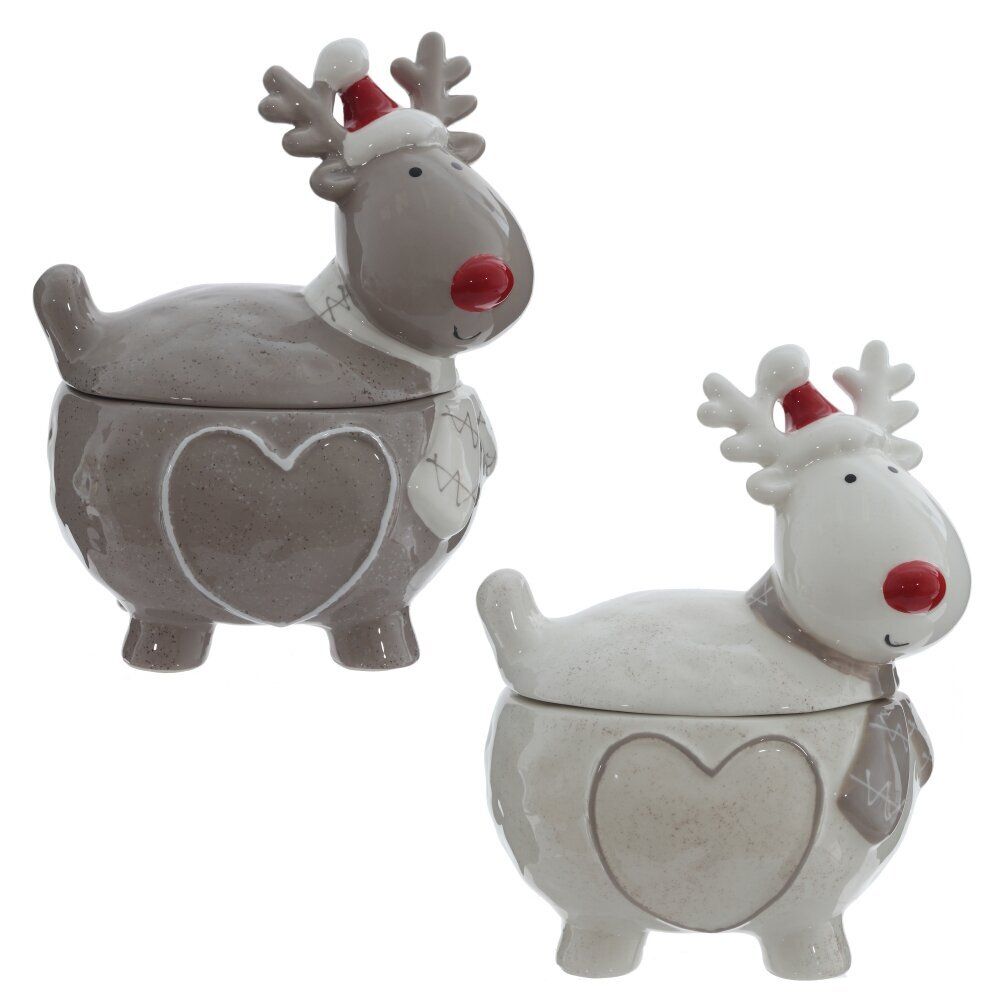 GAEM Конфетница "Северный олень", 600 мл, L14 W12 H18,5 см, 2в.