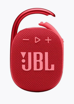 Портативная акустическая колонка JBL Clip 4 CLIP4, Bluetooth, 5Вт, IP67, красная