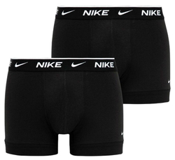 Мужские спортивные боксеры Nike Everyday Cotton Stretch Trunk 2P - черный