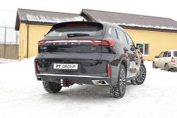 Фаркоп с унив. электрикой Smart, съемный квадрат, EXEED TXL 2021- (паспорт и сертификат) ПТ ГРУПП.EXL-21-991122.00