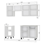 Кухня "Сканди" 2,0 м комплектация №2