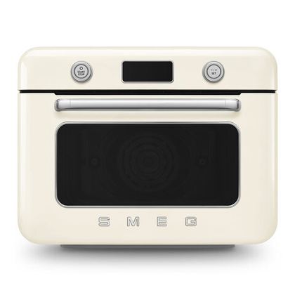 Мини печь Smeg кремовая