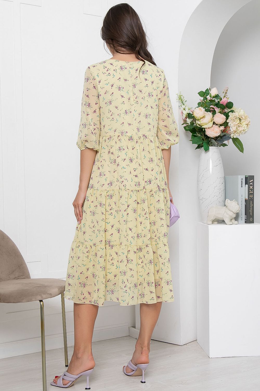 Платье "Виталина" (желтое) П6700 LT Collection