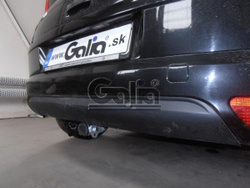 Фаркоп оцинкованный Galia C038C для Citroen C4 2004-2010, 2010-, Peugeot 307 2001-2007, Peugeot 308 2007-2012(паспорт и сертификат в комплекте)(без электрики)