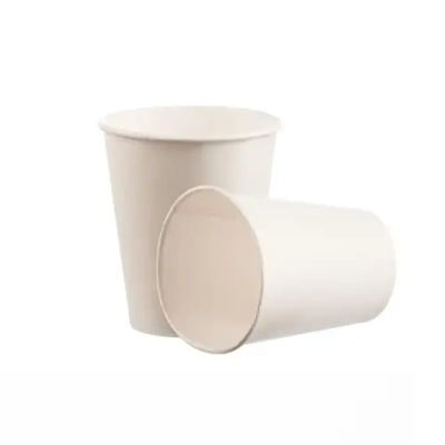 Стакан бумажный "Белый" 250 мл, диаметр 80 мм