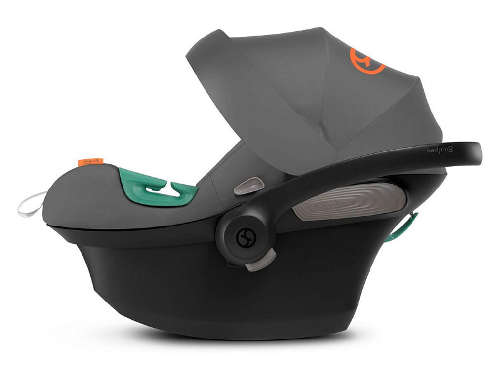 Коляска 3 в 1 Cybex Priam IV Chrome Brown complete и автокресло Aton S2 i-Size Lava Grey Mirage Grey