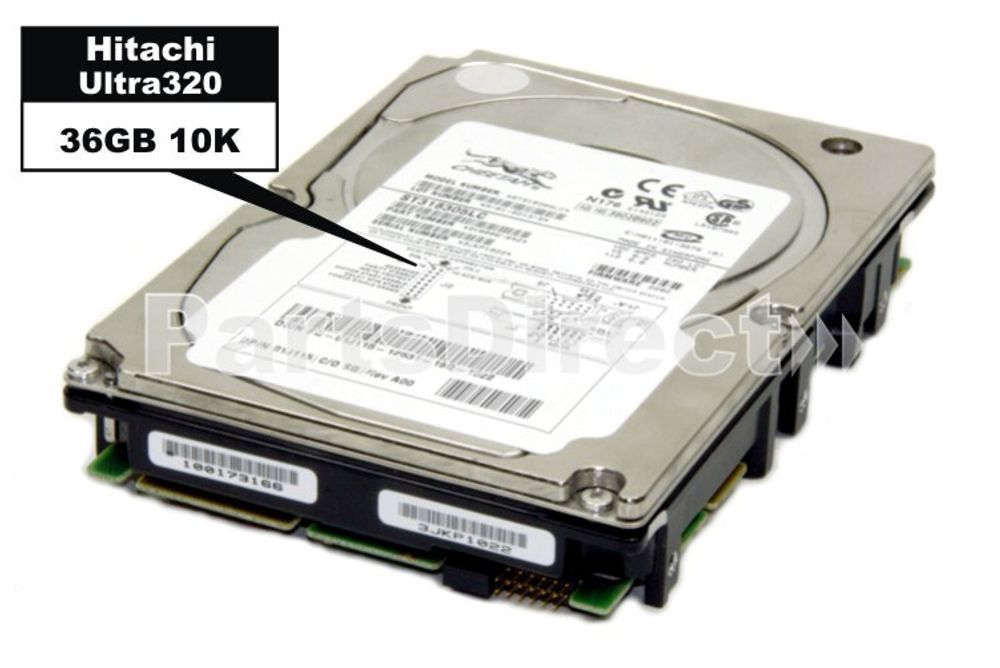 Жесткий диск Hitachi IC35L036UCDY10 36-GB Ultra320 10K