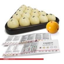 Шары TAO-MI GENESIS 67 мм Желтый биток с точками