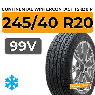 Continental WinterContact TS 830 P 245/40 R20 99V XL