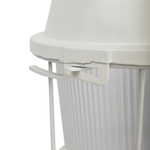 Светильник ЭРА НСП 02-100-003 с решеткой Желудь сталь стекло IP54 E27 max 100Вт 172х262х275 белый