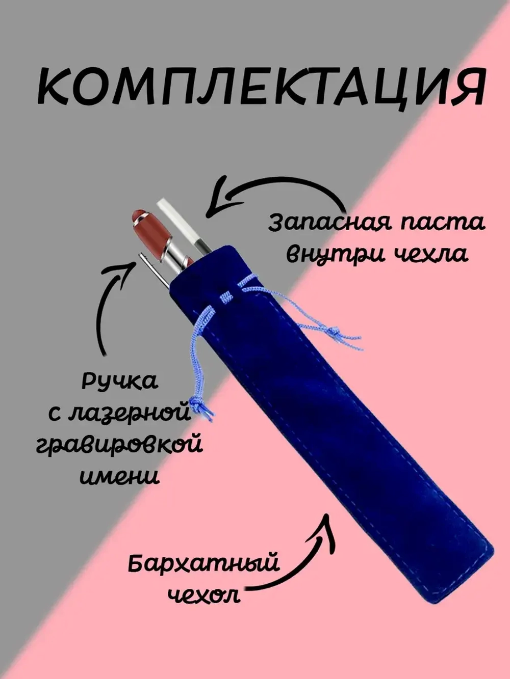 Ручка именная Мирослава в чехле