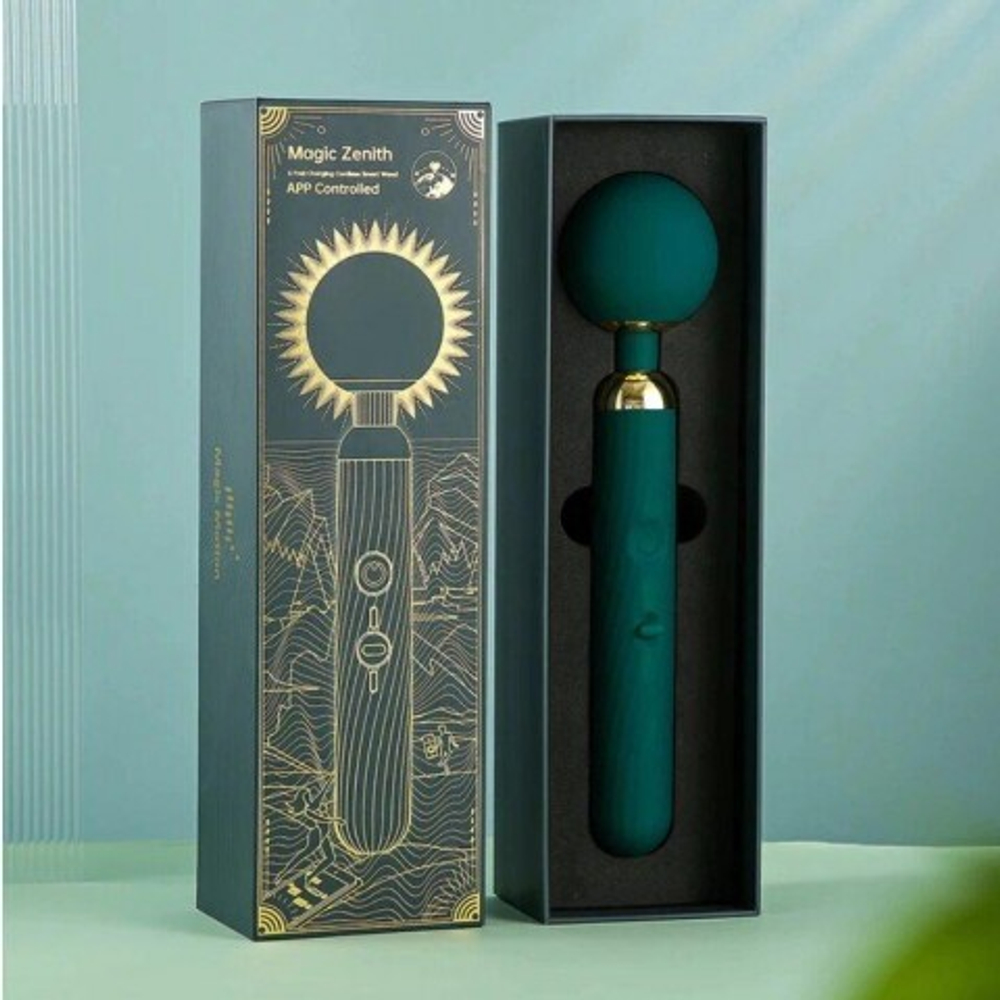 Вибратор Magic Motion Zenith, зеленый