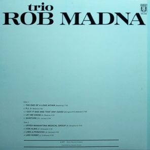 Trio Rob Madna / I Got It Bad And That Ain't Good (LP)