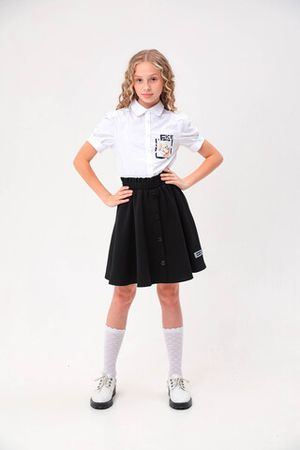 Блуза с коротким рукавом для девочки DELORAS C63206S