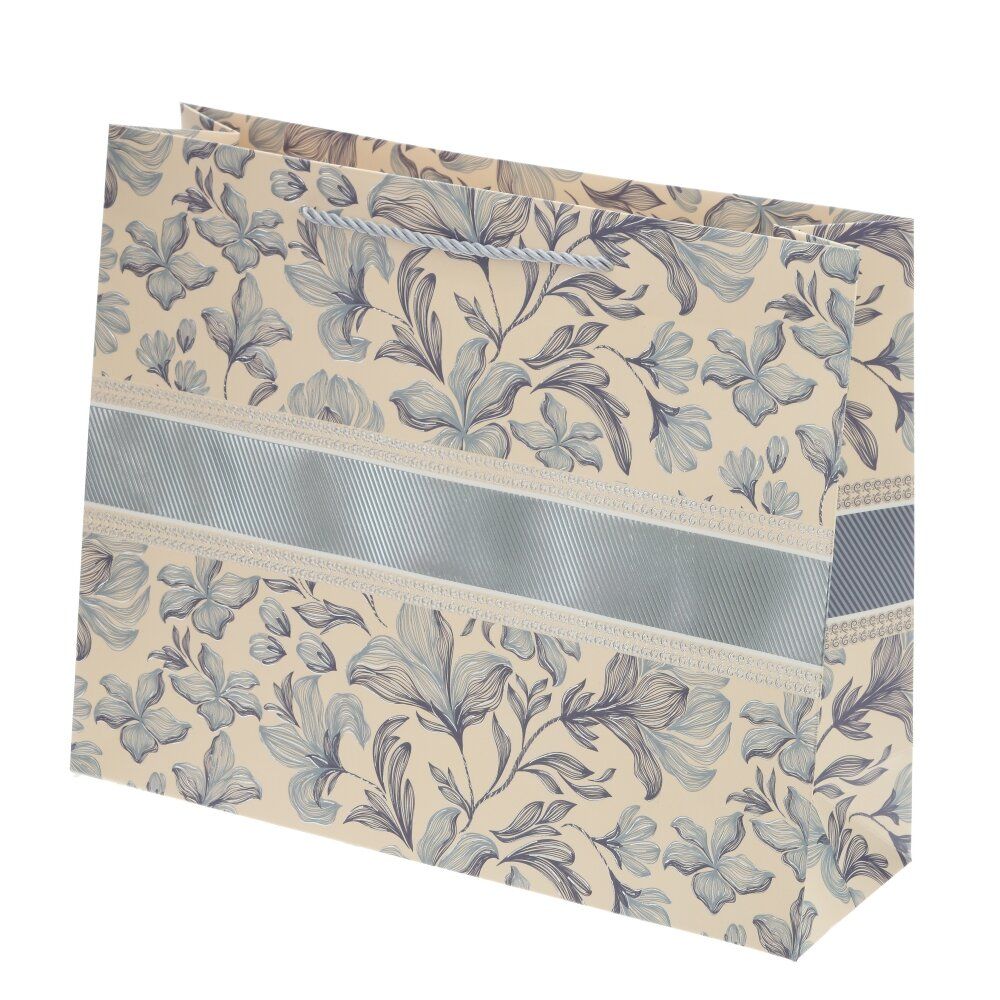 GAEM Пакет подарочный (бумага 210г/м2, блок микс 12шт), L32 W10 H26 см, 4в.