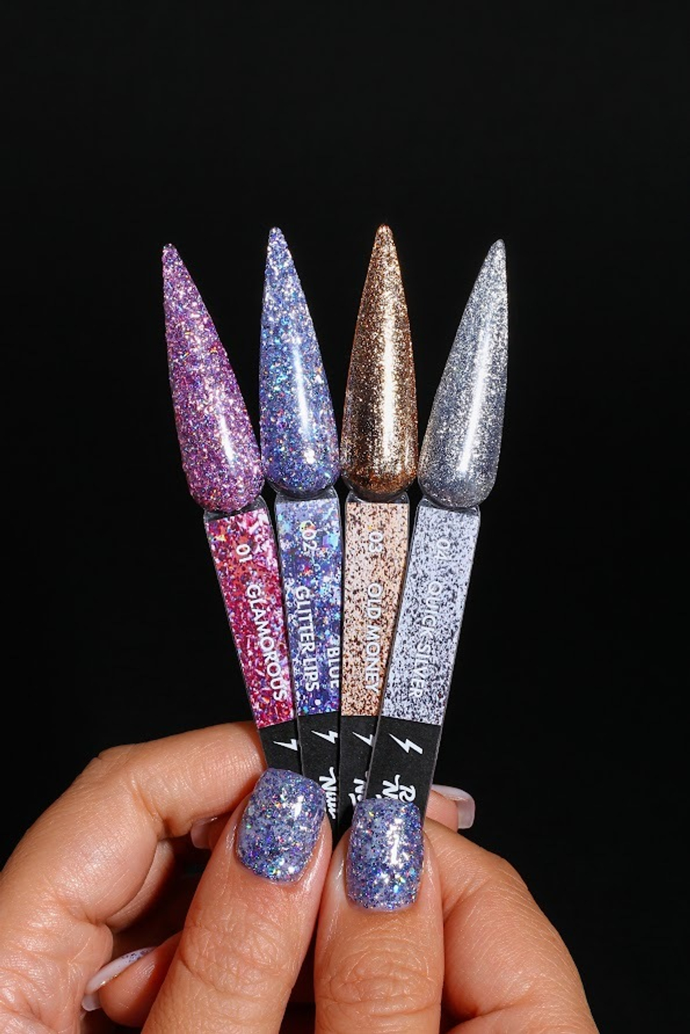 Гель-краска RockNail Nail Shadows 1 Glamorous, 3г