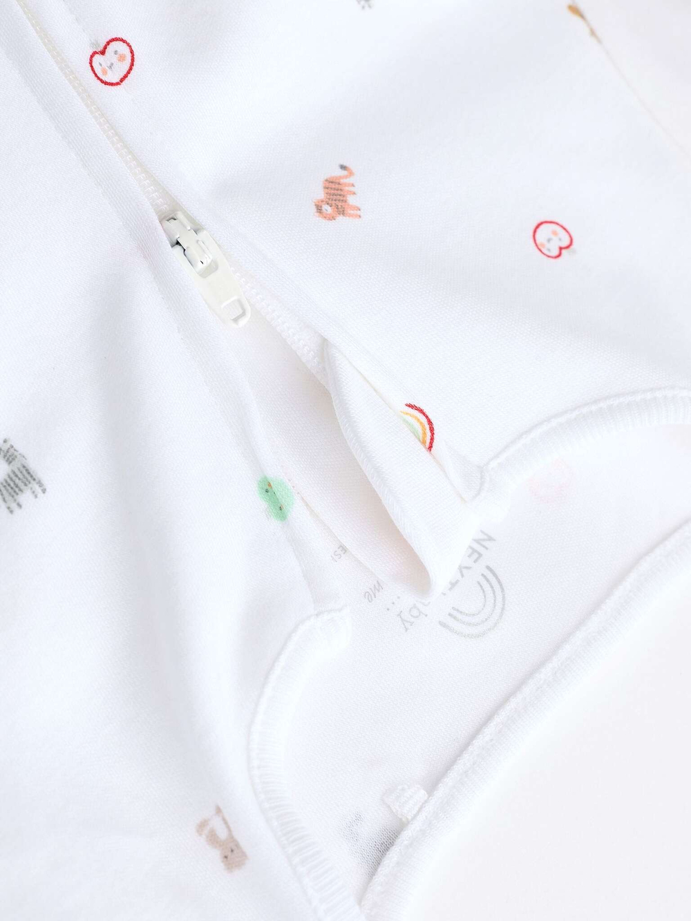 Комбинезон / Cлип для малышей Next K79-485, 4 шт., Белый