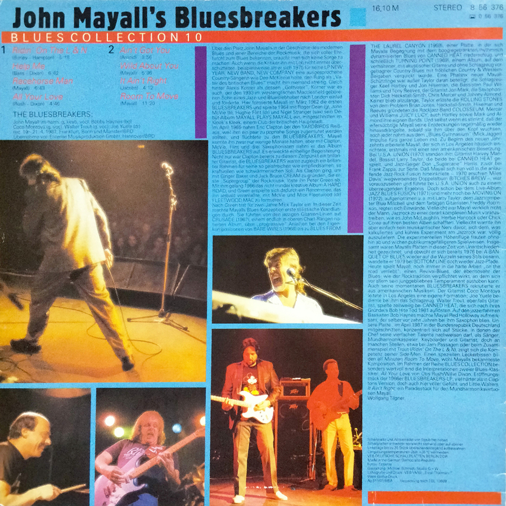 John Mayall's Bluesbreakers / John Mayall's Bluesbreakers (LP)