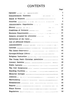 Millsaps College Catalog, 1921-1922 | Millsaps College