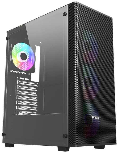 Корпус FSP Group CMT196B Black	 черный
