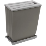 Подставка для ножей «Стиль» 19*16*7см с поддоном, микс