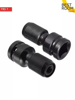 Адаптер для гайковерта для бит с квадрата 1/2 на шестигранник 1/4 ударный