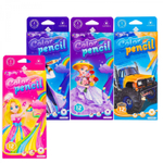 Карандаши цветные Yalong 12 цв., "Princesses and boys" (принцесса,принц,машина) деревян, трехгранные, заточенные, грифель 3.0 мм, картон. уп., европод