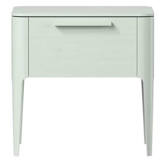 Тумба прикроватная Type oak 1 ящик (белый)