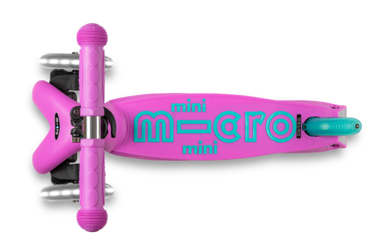 Самокат Mini Micro Deluxe Лаванда LED
