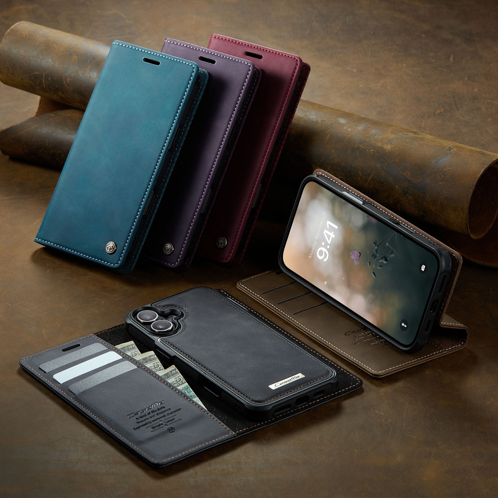 Чехол-кошелек CaseMe 2 in 1 MagSafe iPhone 16