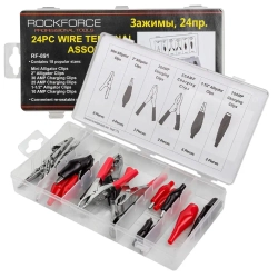 Коннекторы обжимные для автомобильной электропроводки, 24пр. RockForce##Rock FORCE RF-891