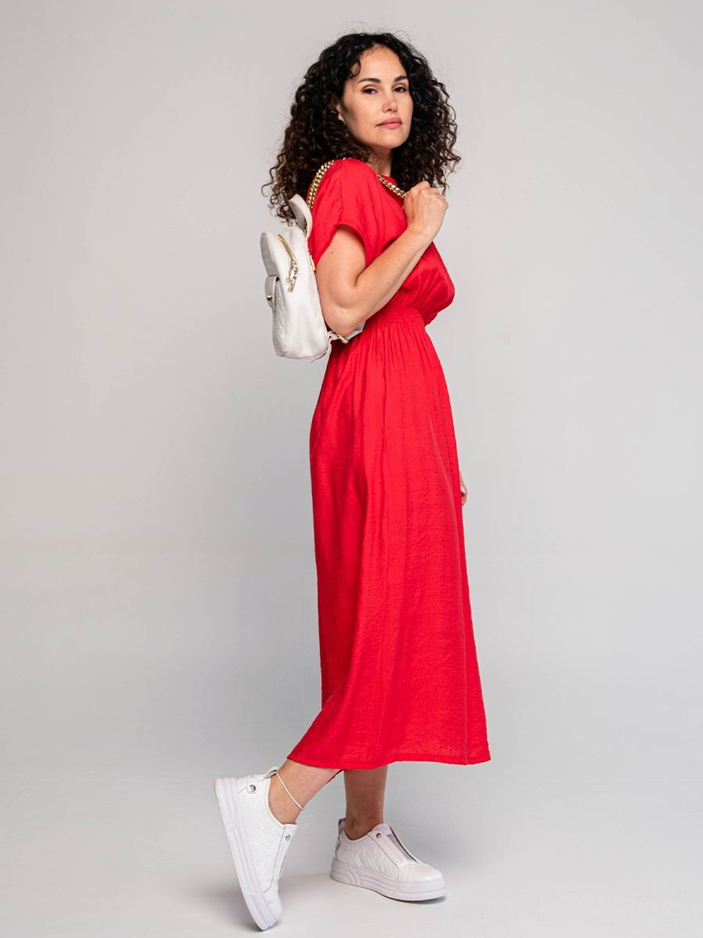 Платье женское летнее длинное из вискозы (повседневное, пляжное, городское)