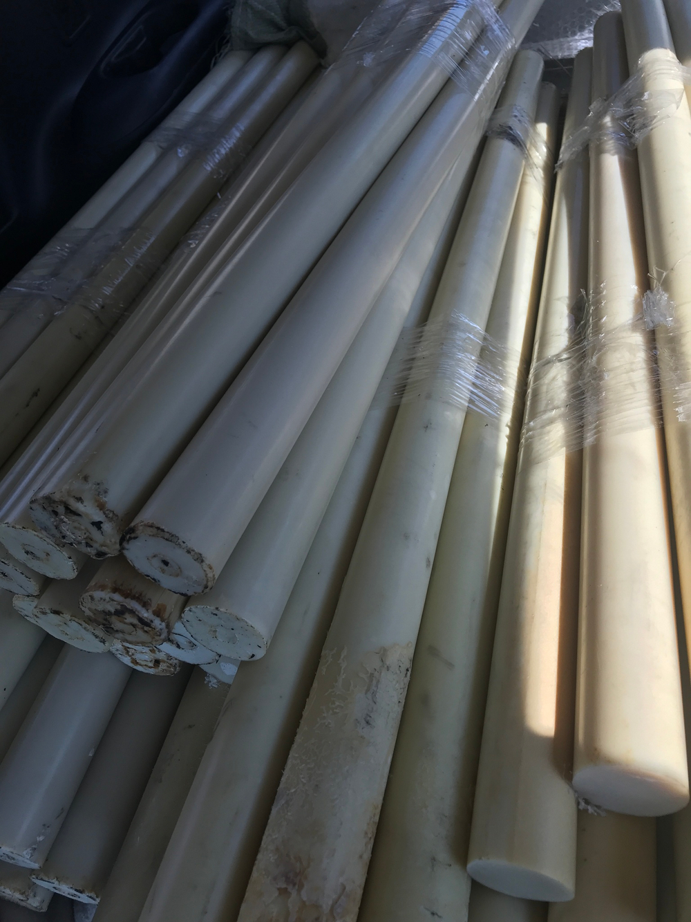 Капролон стержень маслонаполненный