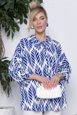 Рубашка Лето (сине-белая) Б10588 LT Collection