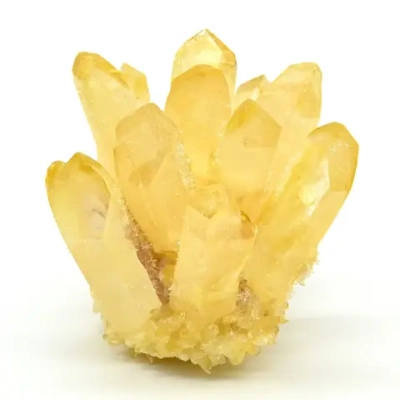 Кристаллы желтого кварца 88*85*85мм, 418г.