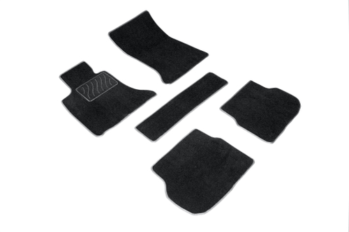 Ворсовые коврики LUX для BMW 5 Ser F-10 2010-2013, Seintex.85217