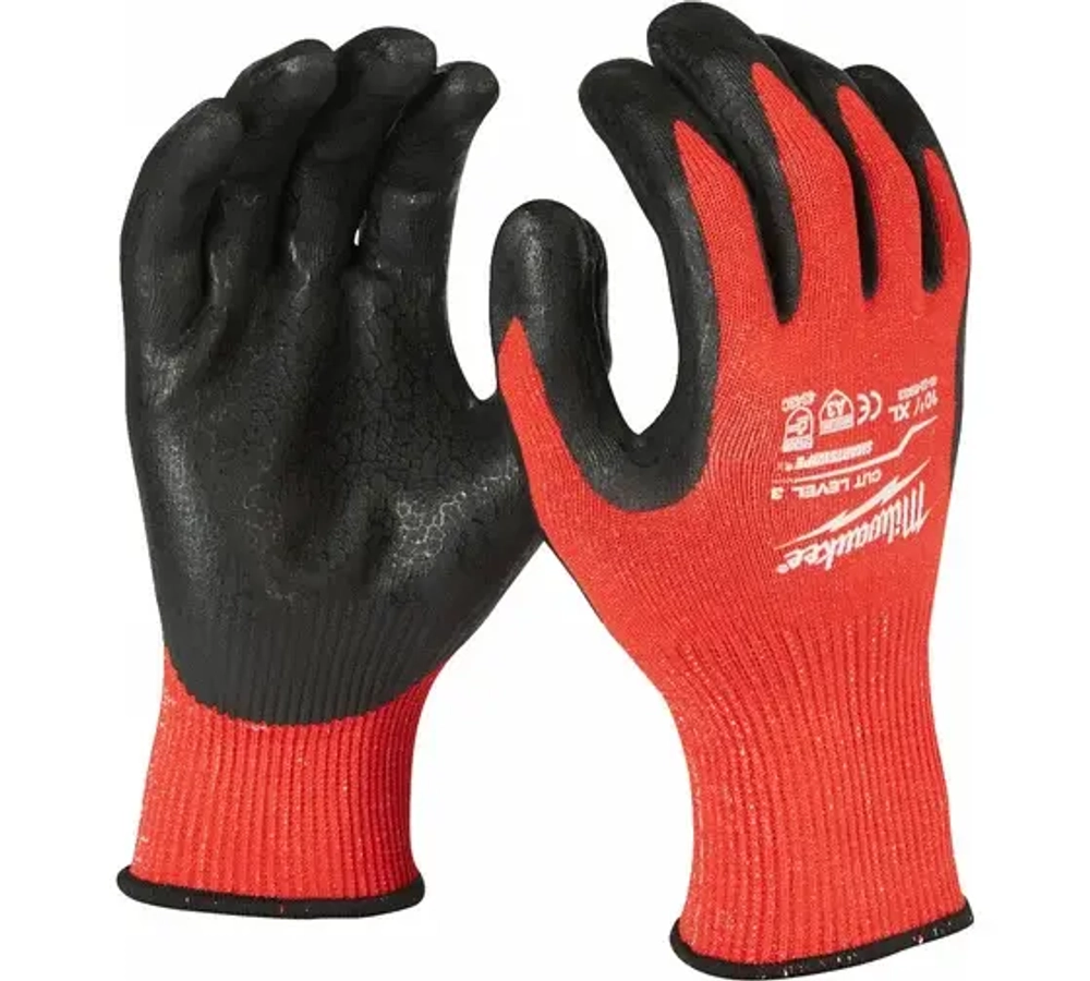 Перчатки защитные с уровнем сопротивления порезам 3/C, размер XXL/11