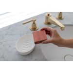 Мыльница soap, organic, молочная