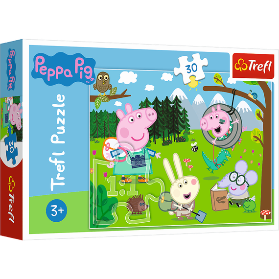 Puzzles - &quot;30&quot; - Forest expedition / Peppa Pig