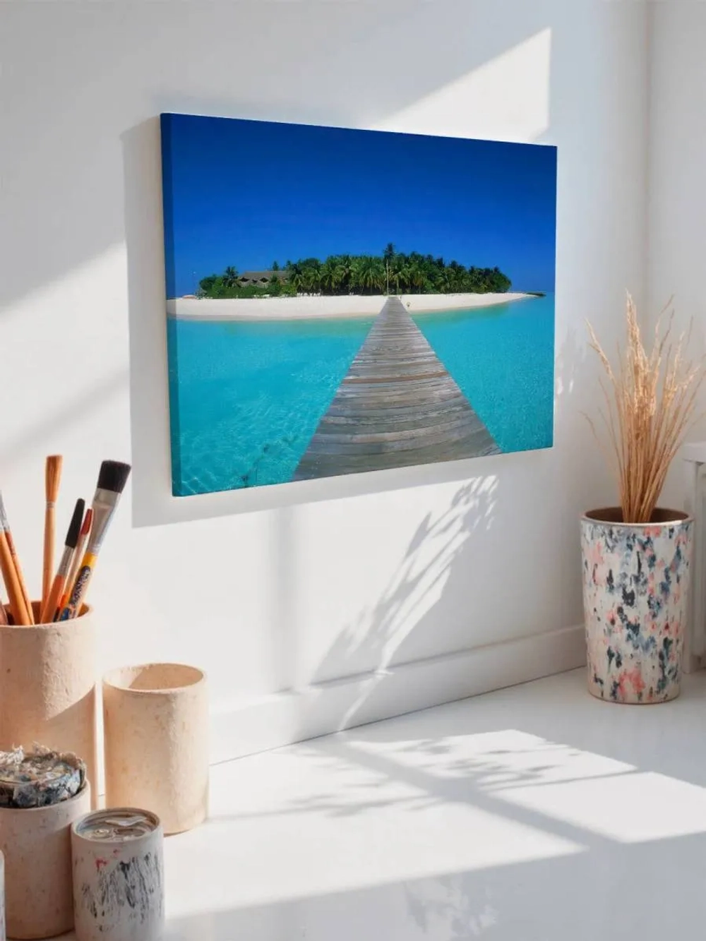 Картина на стену 40 X 50 Мальдивы