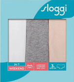 Трусы женские  Sloggi 24/7 Weekend Hipster 3шт