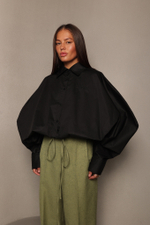 Рубашка О-силуэта