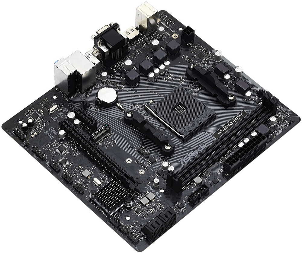 Материнская плата mATX ASRock A520M-HDV