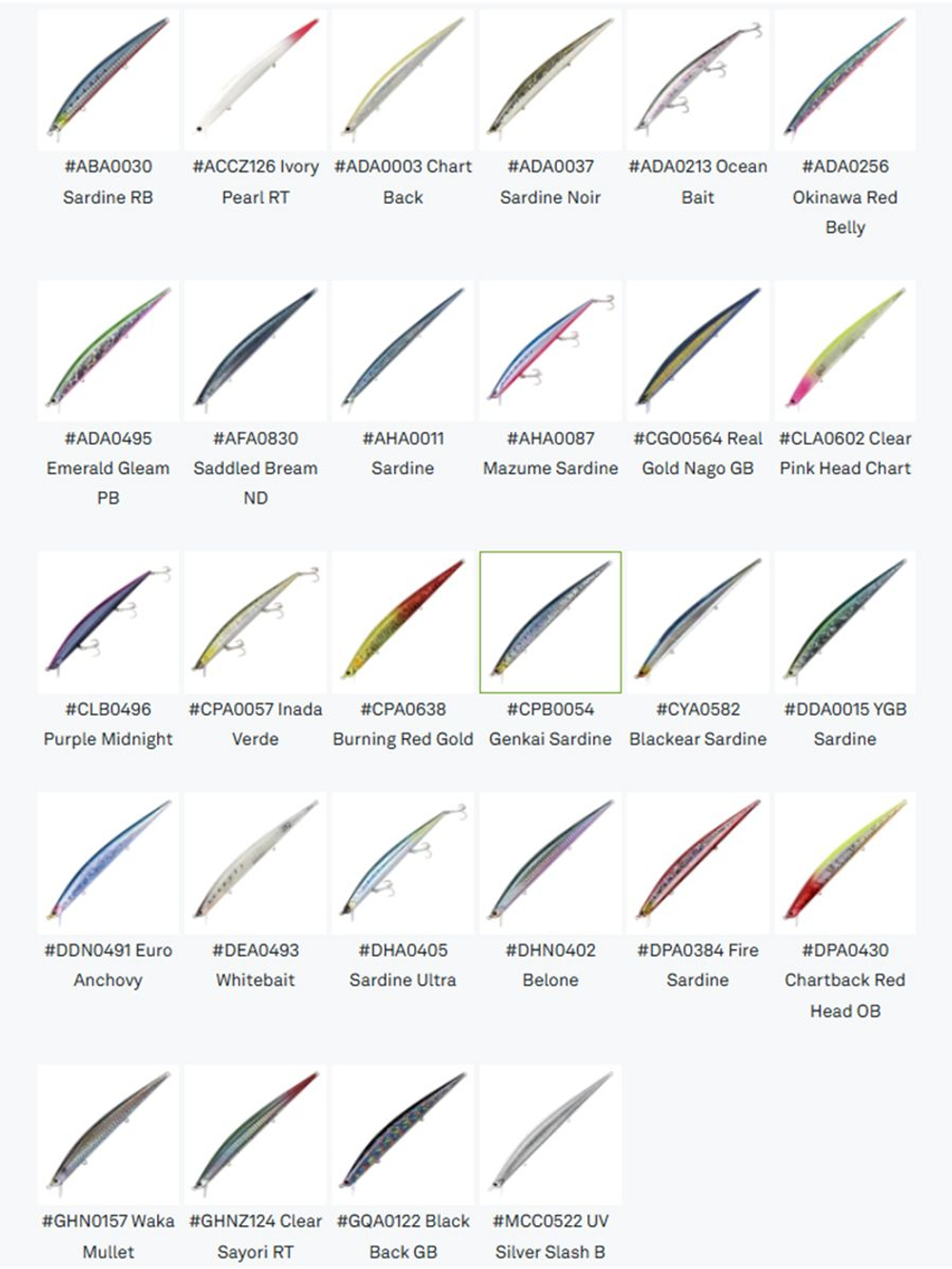 Воблер DUO Tide Minnow Slim 175 Flyer, DHA0405 Sardine Ultra, 175 мм, 29 г, тонущий, минноу