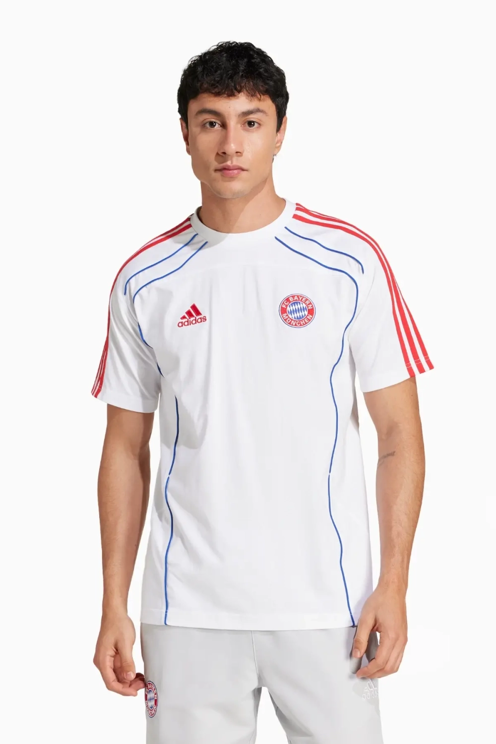 Футболка adidas FC Bayern 24/25 Urban Purist Tee - белый