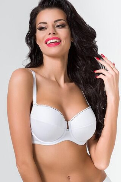 Бюстгальтер-балконет Elena (Размер: 85E) (Цвет: белый)
